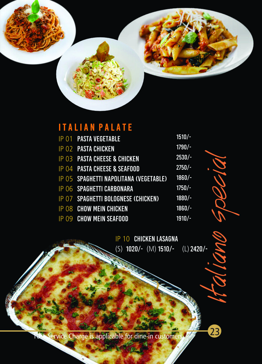 Menu Page 24